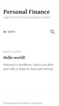 Mobile Screenshot of mypersonalfinance.info